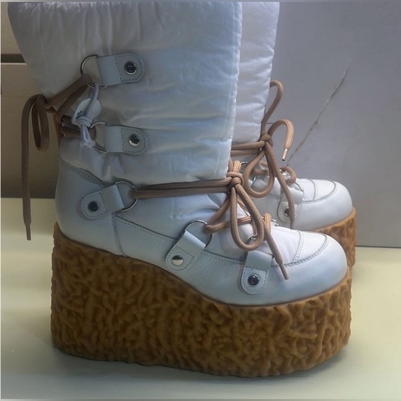 NWT Agl Lava Platform snow Apres ski boots winter cozy chic size EU37 waterproof - Picture 10 of 10